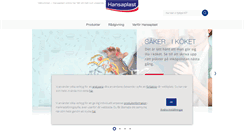 Desktop Screenshot of hansaplast.se
